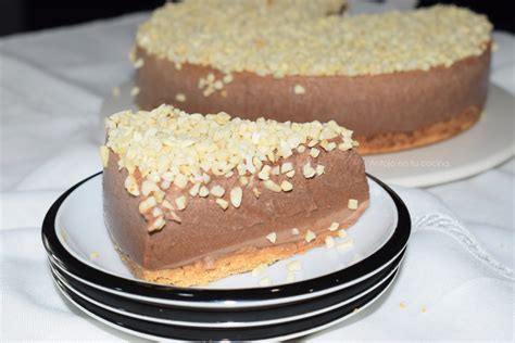 Tarta De Chocolate Y Almendras Fácil Sin Horno Antojo En Tu Cocina