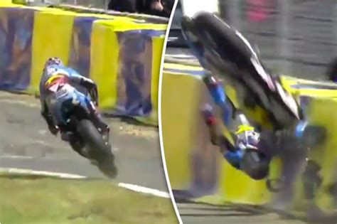 Motogp Watch Video Of The Le Mans French Grand Prix Jack Miller Horror