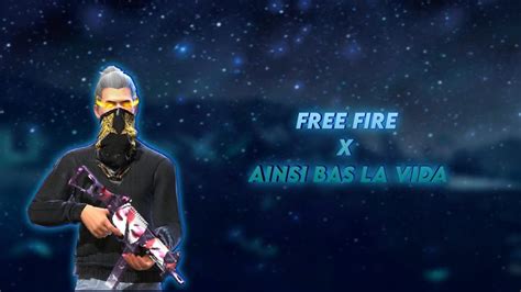 Free Fire X Ainsi Bas La Vida Montage UMP Only Red Number