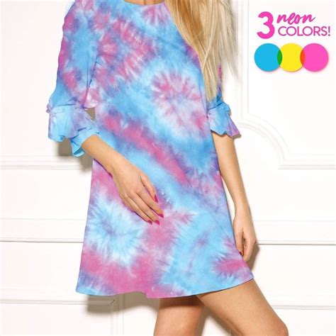 Pack Of Neon Tie Dye Kits Create Up To Colorful Custom Tie Dye