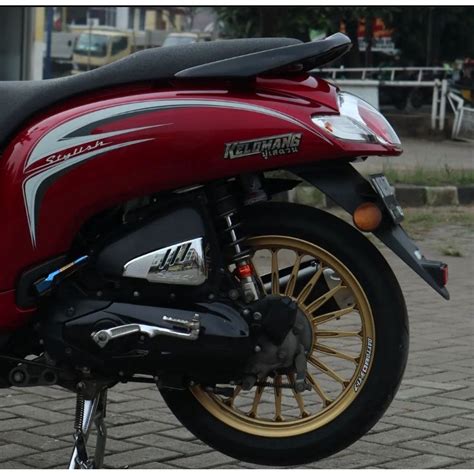 Jual Striping Transparan Scoopy Costum Scoopy Lama