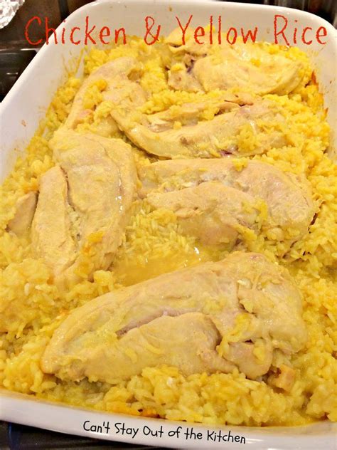 15 Recipes for Great Baked Chicken and Yellow Rice – Easy Recipes To ...