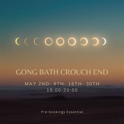 Gong Bath Crouch End Waxing Gibbous Moon Phase Life By Margot