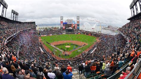 san francisco giants deliver pos technology  oracle park stadia