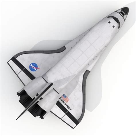 3d Space Shuttle Endeavour Model 3d Molier International