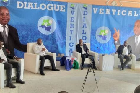 Consultation Nationale Muzito Organise Son Dialogue Vertical