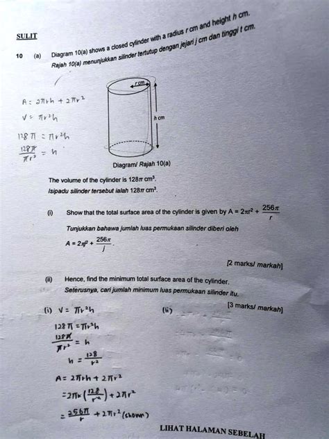 Tingkatan 2 Formula Isipadu Silinder : Triangular Rectangular Pyramid Volume Calculator ...