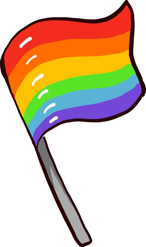 Lgbt Flag Illustration Vector On White Background 13691063 Vector Art