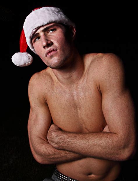 Shirtless Santa Stock Photos Free Royalty Free Stock Photos