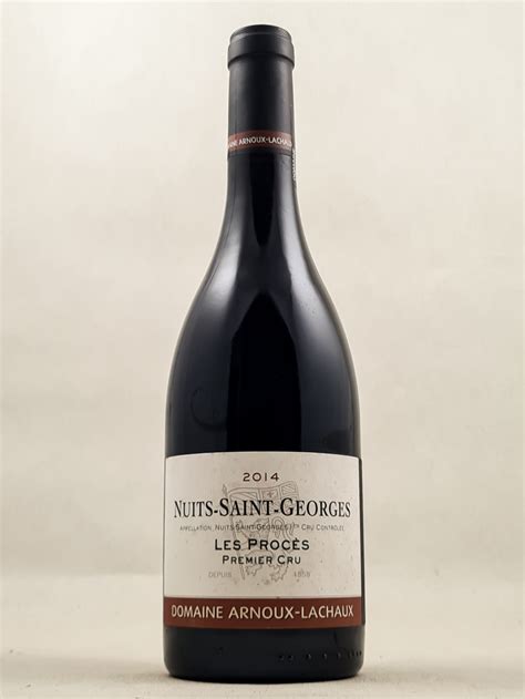 Arnoux Lachaux Nuits St Georges 1er Cru Les Procès 2014 Prestige