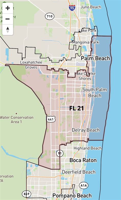 Map Of Downtown West Palm Beach