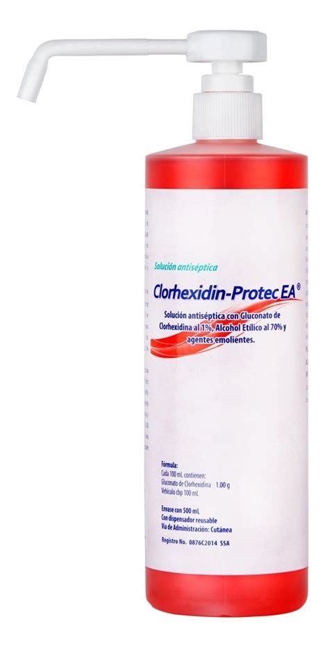 Solución Antiséptica Para La Piel Gluconato Clorhexidina 1 MercadoLibre