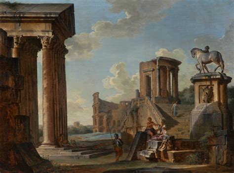 Capriccio architettonico con monumenti dell’antica Roma - Giovanni ...