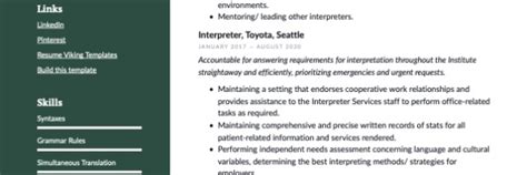 21 Interpreter Resume Samples In PDF Word 2024