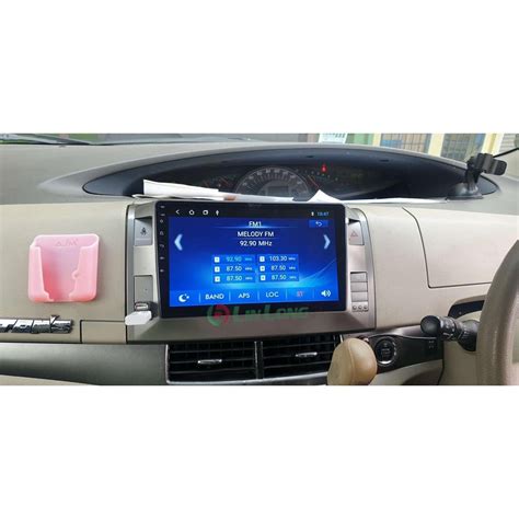 Toyota Estima Acr Inch Android Player Monitor With Radio Casing