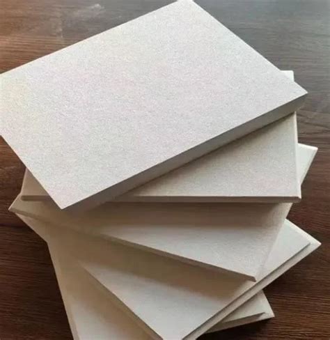 Formaldehyde Free Insulation Board White Glass Wool Board Sound