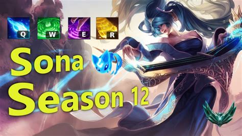 League Of Legends Sona Support Gameplay Patch 12 12 German YouTube