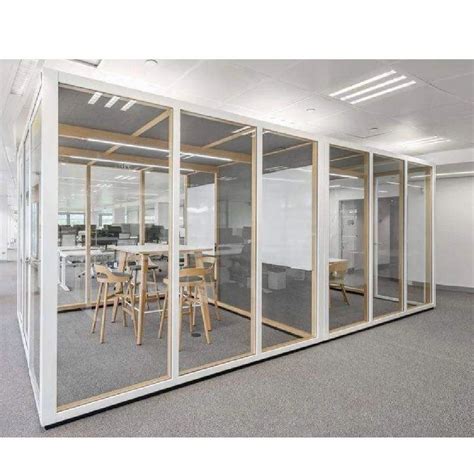 Silver Aluminium Fixed Glass Office Partitions At Rs 900sq Ft In Kurali