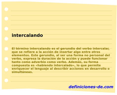 O Que Significa Intercalando