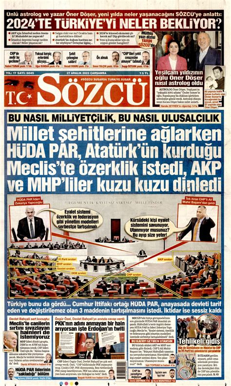 S Zc Gazetesi S Zc Man Et Oku Haberler Aral K