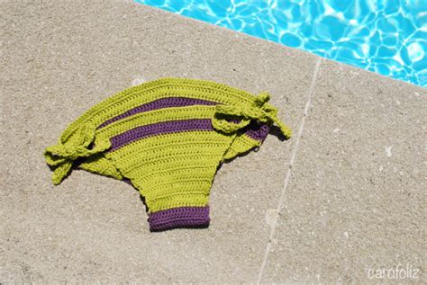 Patron Gratuit Mon Petit Bikini Au Crochet En Coton Dmc