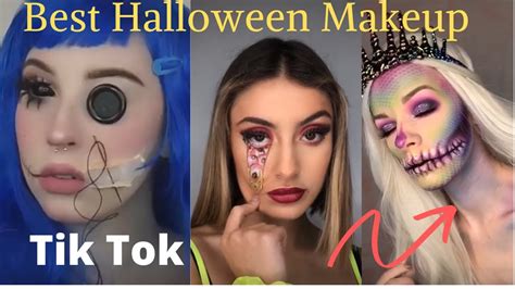 Halloween Best Makeup Tik Tok Compilation Challenge Top 10 4 Seasons