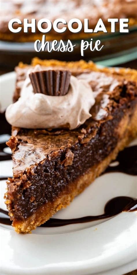 Chocolate Chess Pie With Graham Cracker Crust Crazy For Crust