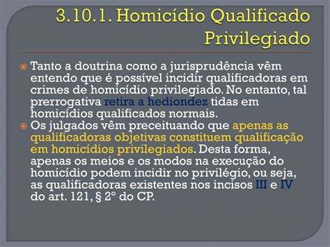 Ppt Direito Penal Parte Especial Dos Crimes Contra A Pessoa