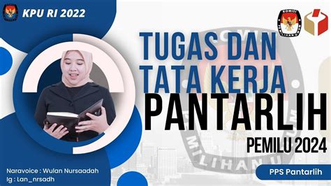 Tugas Dan Kerja Pantarlih Pemilu 2024 Youtube