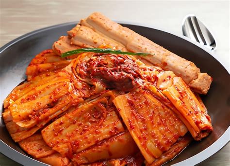 Premium AI Image | The most famous Korean traditional food Kimchi