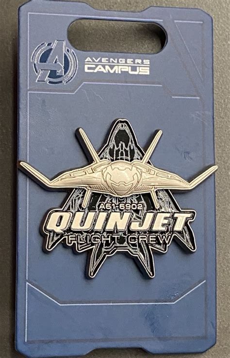 Quinjet Avengers Campus Disneyland Resort Disney Pin