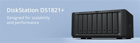 Buy The Synology DiskStation DS1821 8 Bay NAS Server AMD Ryzen V1500B