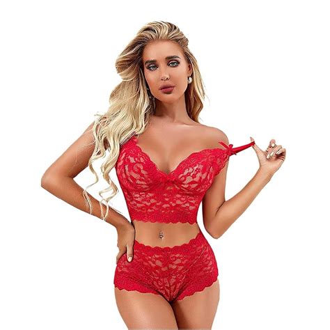 Rouxous Women S Sexy Bra Panty Bikni Lingerie Set Hot Sexy For Newly