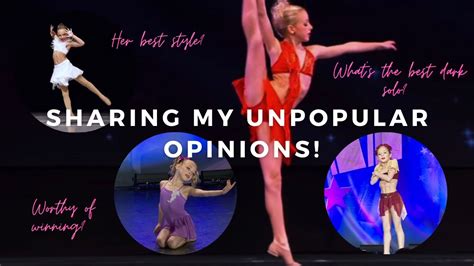 My Unpopular Dance Moms Opinions Youtube