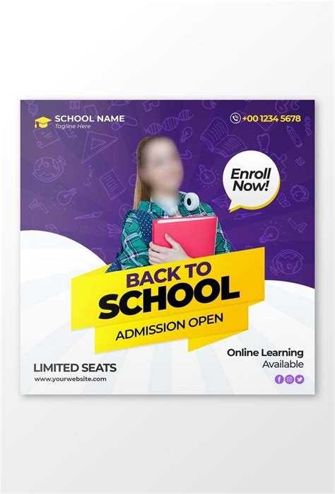 Pin By Zora On School Admission Poster School Admissions Social