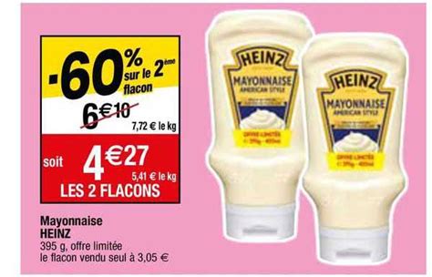 Promo Mayonnaise Heinz Chez Migros France Icatalogue Fr