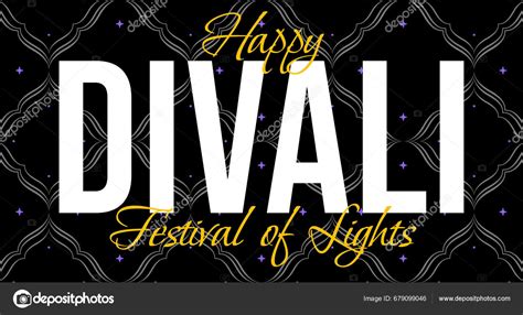 Happy Divali Festival Lights Poster Greetings Social Media Indian