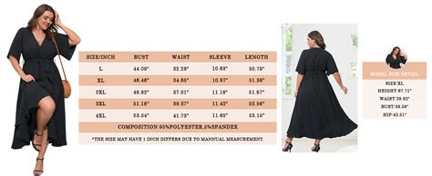 Scomchic Women Plus Size Maxi Dress Short Sleeve Wrap V Neck High Low