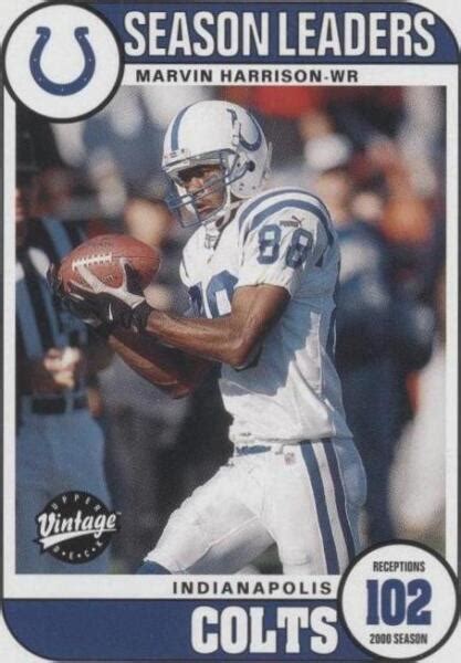 2001 Upper Deck Vintage 193 Marvin Harrison For Sale Online EBay