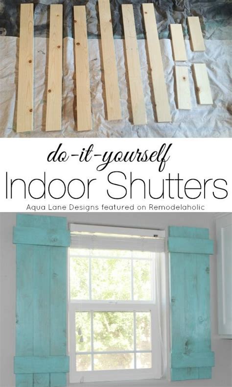 diy rustic wood shutters - Got A Great Logbook Efecto