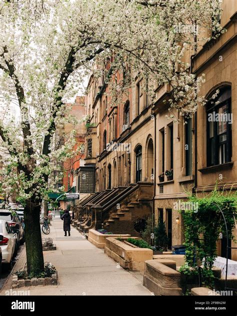 Brownstones On Rd Street In The Upper East Side Manhattan New York