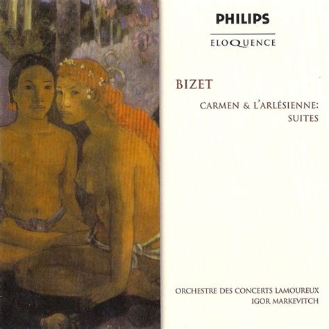 Release Carmen L Arlésienne Suites by Georges Bizet Cover Art