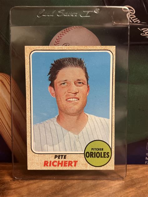 1968 Topps Set Break 354 Pete Richert NMMT Sharp Orioles Pitcher EBay