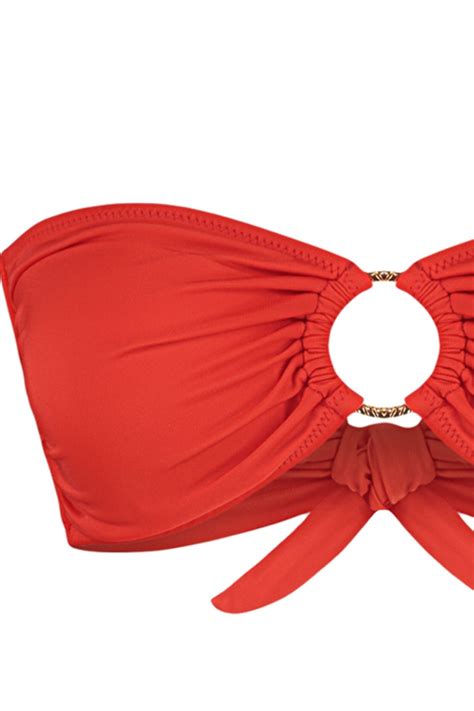 Trendyolmilla Kırmızı Straplez Aksesuarlı Bikini Üstü TBESS BU Fiyatı Yorumları