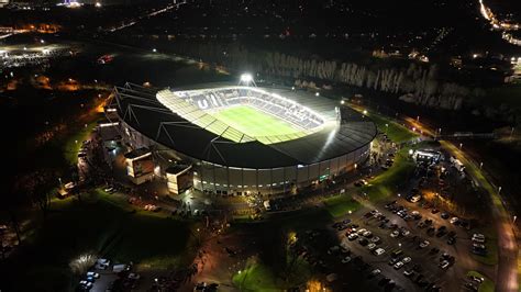 Hull City and Hull FC Football Stadium - Photos by Drone - Grey Arrows ...