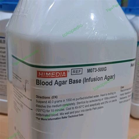 Jual Blood Agar Base Infusion Agar Himedia Jakarta Pusat