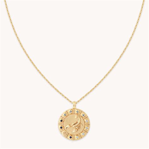 scorpio birthstone necklace 8