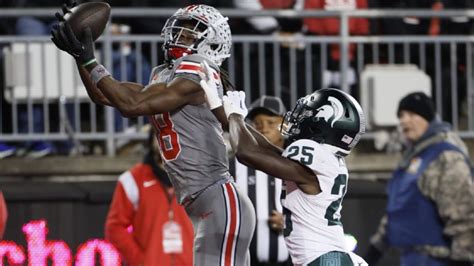 Marvin Harrison Jr Paces Quick Strike Ohio State In 38 3 Rout Of