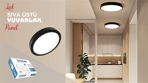 noas yl14 1800 18w beyaz siva üstü yuvarlak led panel ürün kodu yl14