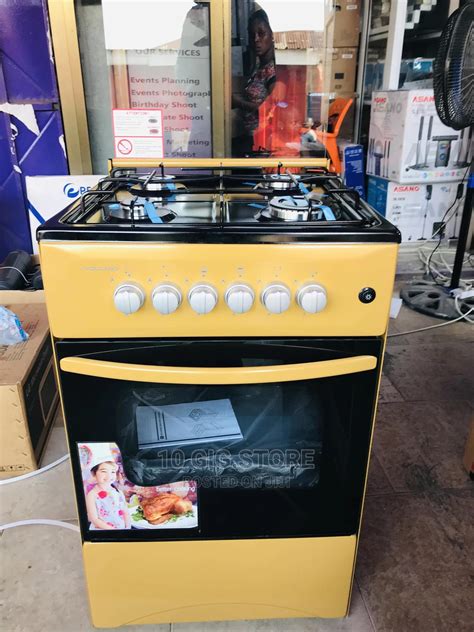 Volcano 50x50 Yellow Gas Cooker In Adabraka Kitchen Appliances Ten Gig Gh